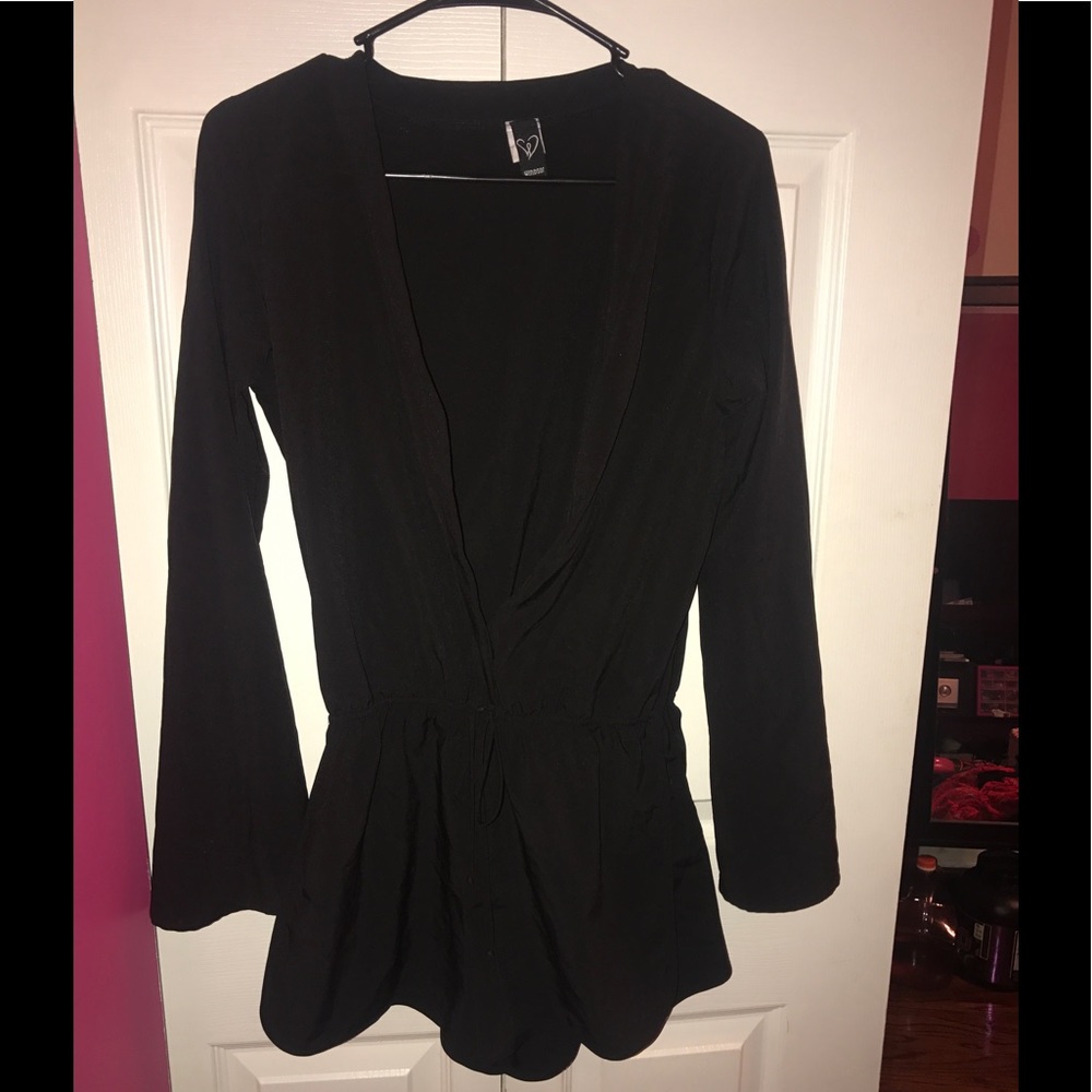 Sexy Black Romper
