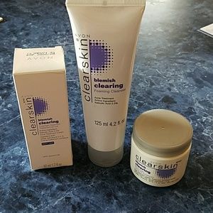 Avon  clearskin blemish clearing set. New