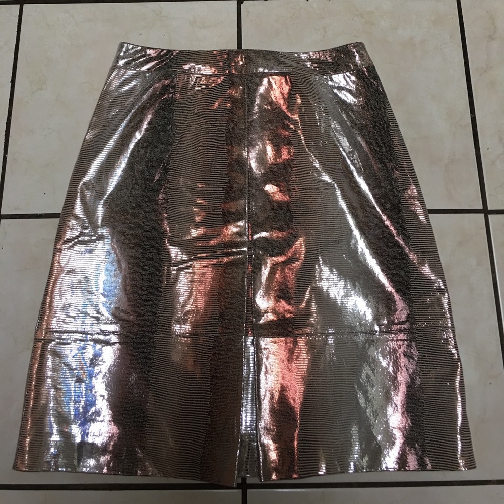 ASOS metallic skirt