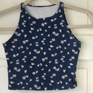AA floral crop tank