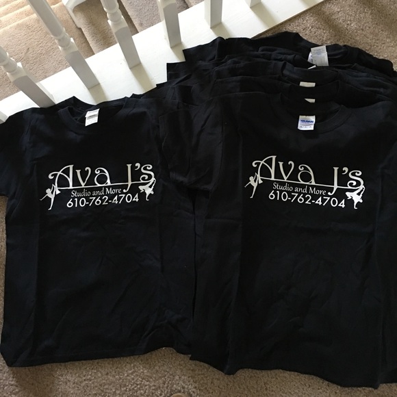 DANCE STUDIO SHIRTS WITH DANCERS ON IT - Picture 2 of 3