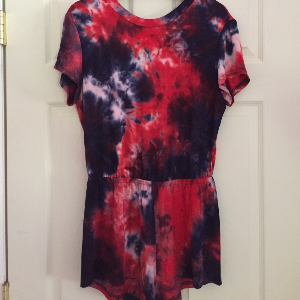 American Apparel Tie-Dye Romper