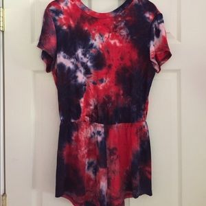 American Apparel Tie-Dye Romper