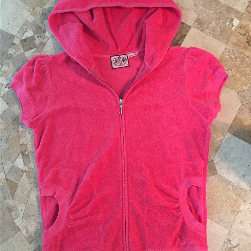 Juicy Couture Short Sleeve Hoodie