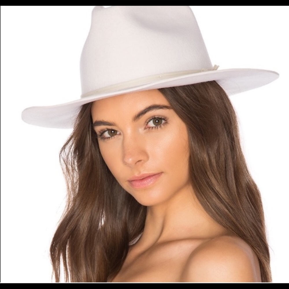 Brixton Ivory Summer Hat with Stiff Brim!