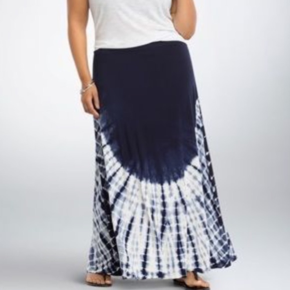 Torrid Tie-Dye Maxi Skirt