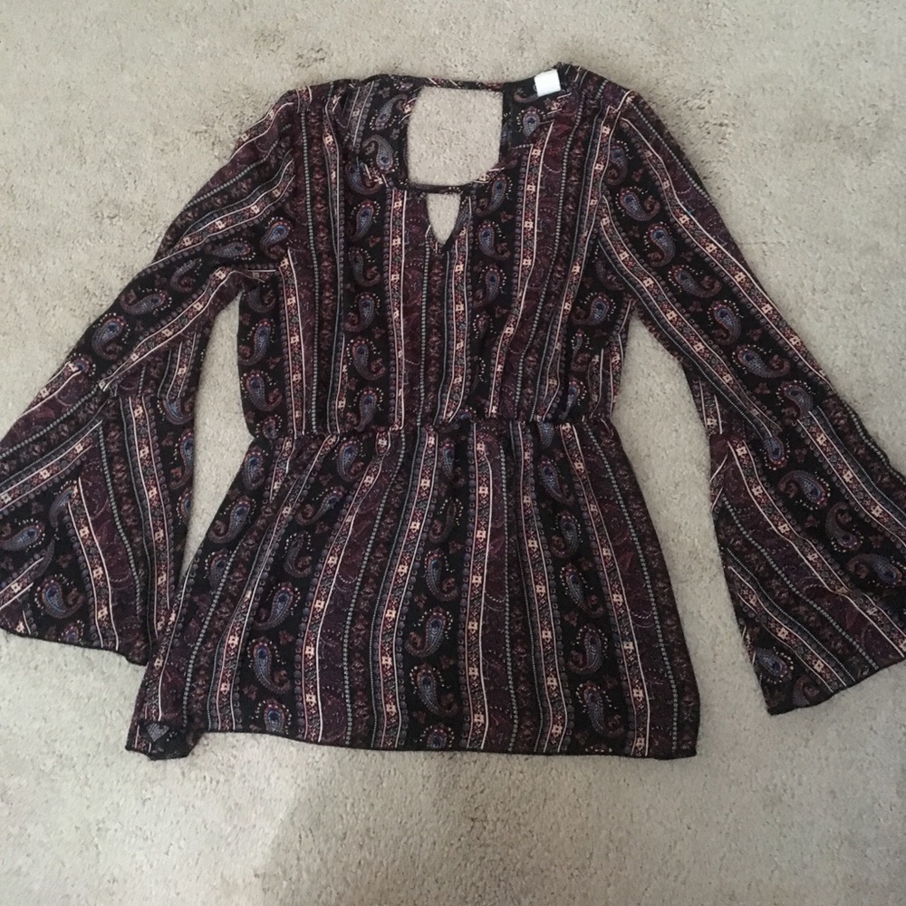 BOHO paisley blouse