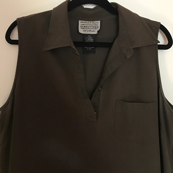 Green Tank Dress - Picture 3 of 4