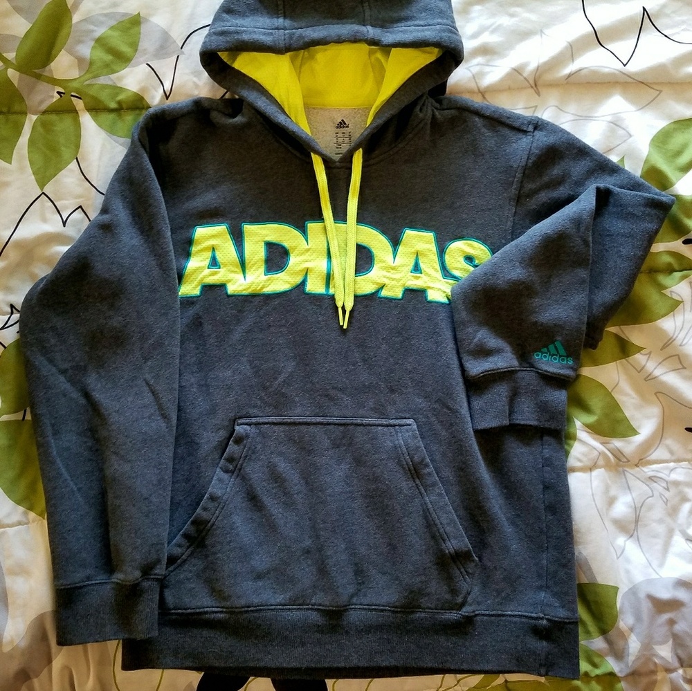 Mens Adidas Sweatshirt With Hood