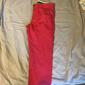 Tommy Hilfiger red pants