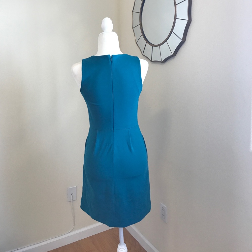 Madewell Verse Dress in Teal Blue XS - Picture 7 of 8