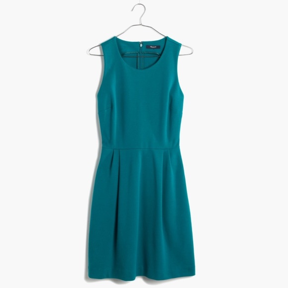 Madewell Verse Dress in Teal Blue XS - Picture 2 of 8