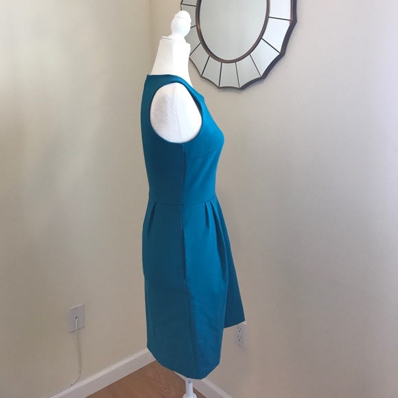 Madewell Verse Dress in Teal Blue XS - Picture 6 of 8