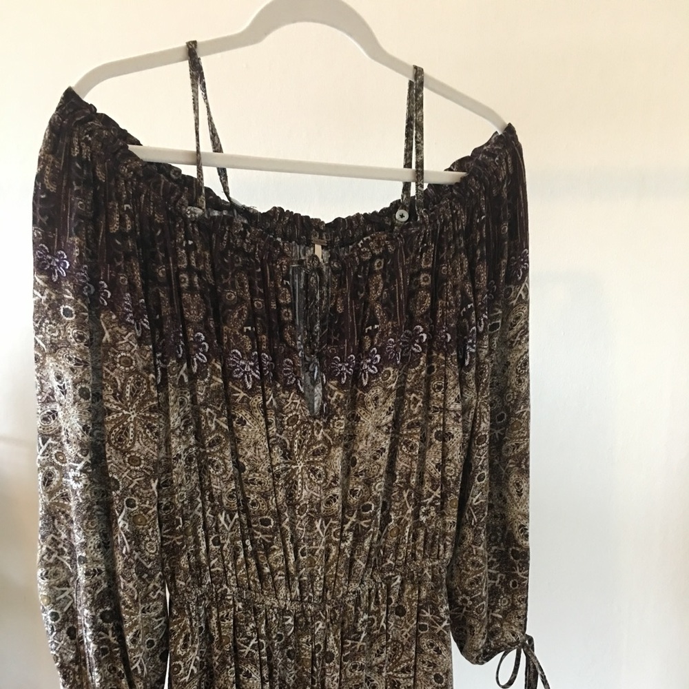 Free People Patterned Romper