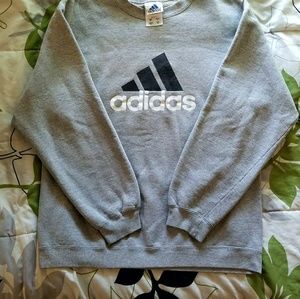 Gray Adidas Sweatshirt
