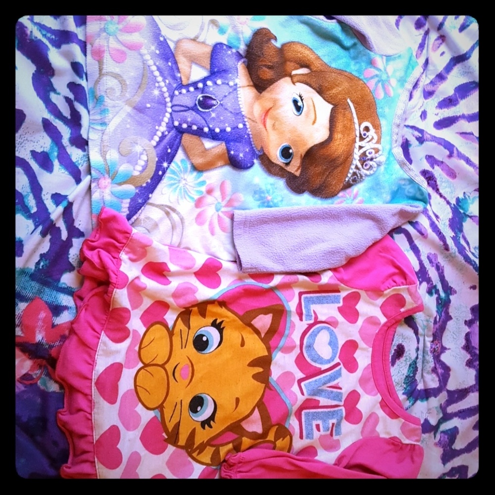 12m pajamas dresses bundle of 2 nightgown