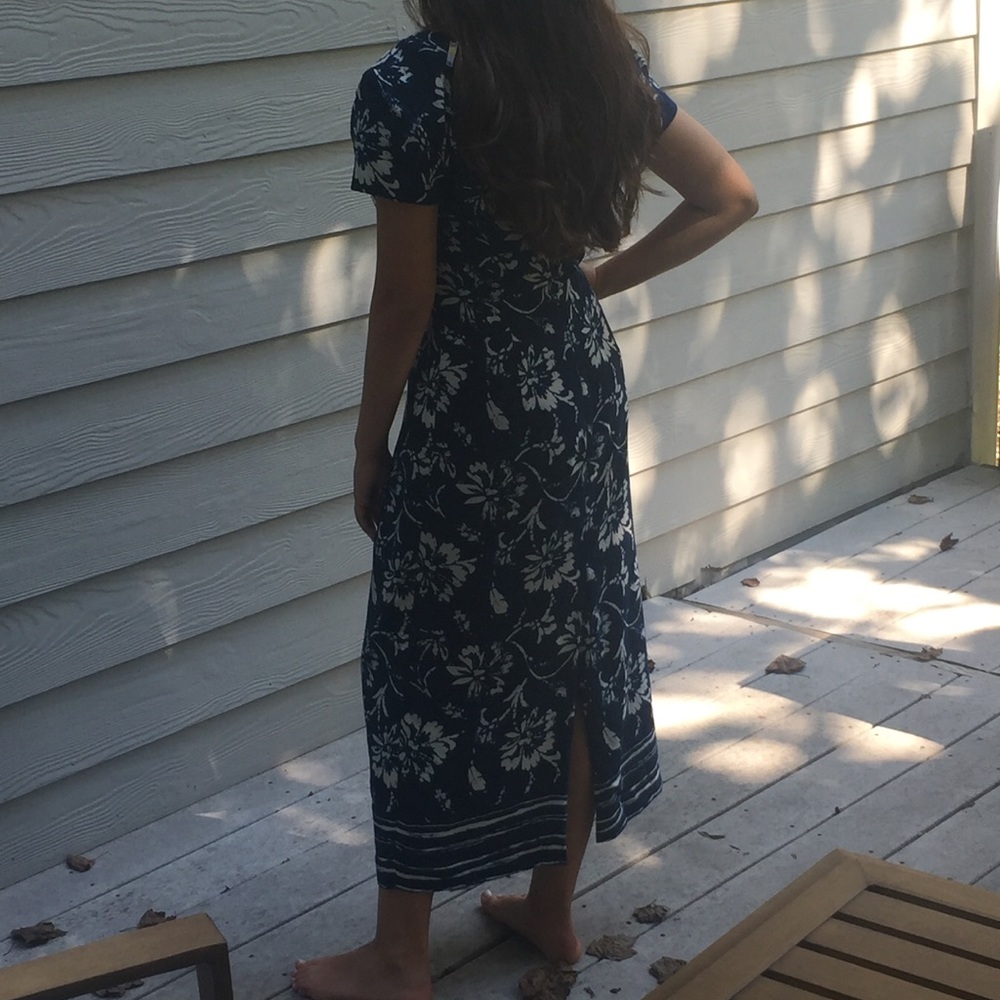 1960s Vintage Pure Silk Floral Dress