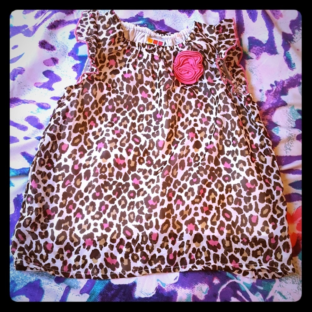 18m blouse cheetah girl FREE WITH ANY PURCHASE