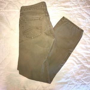 Vans tan boy jean pants