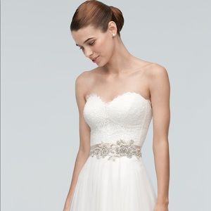 *SOLd*Watters 'Wynn' Bridal Sash NWT!!