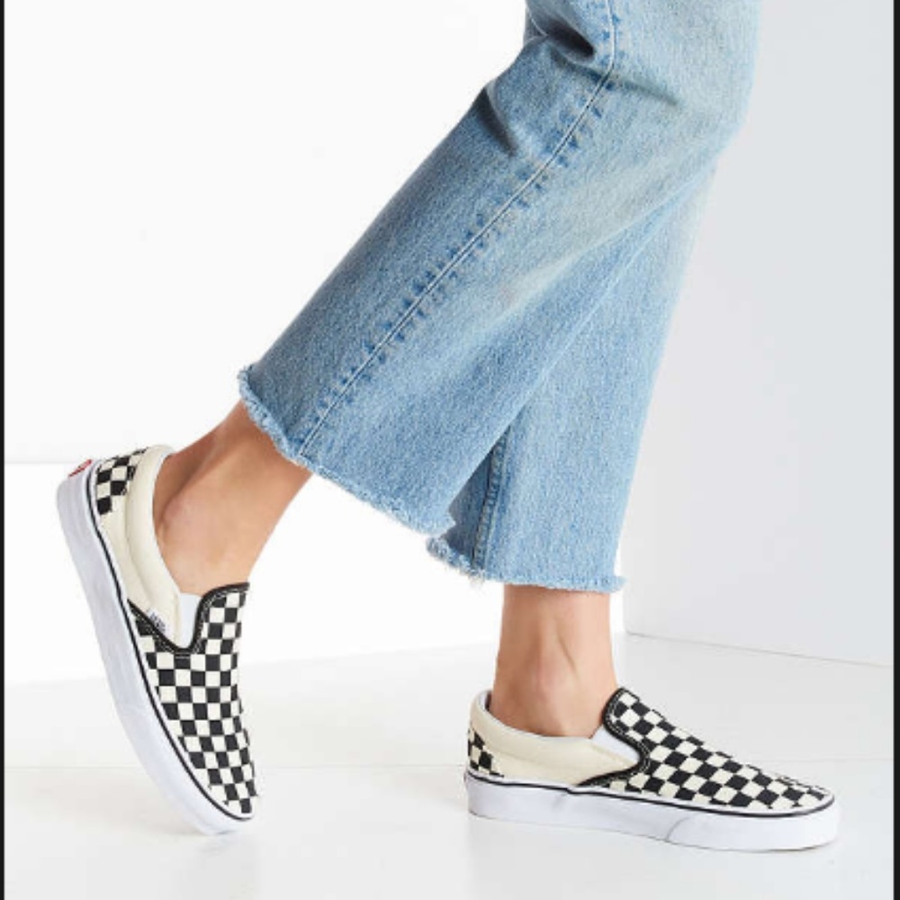 ISO checkered Vans