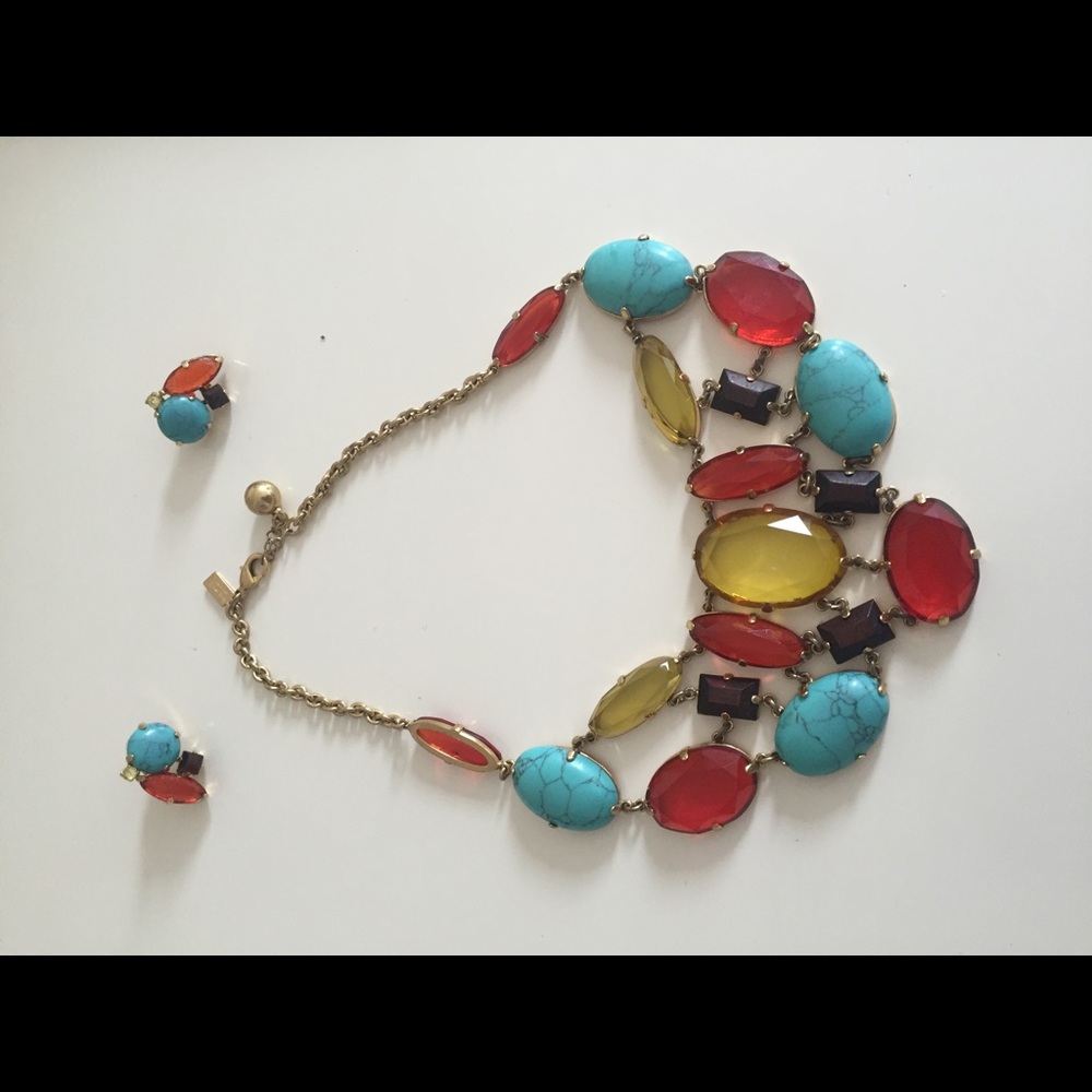 Kate Spade necklace and earring set