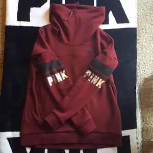 Victoria's Secret PINK Cowl Neck Hoodie