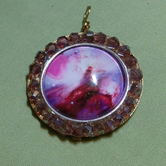 #0019 Artisan Handcrafted Crystal Pendant - Picture 2 of 2