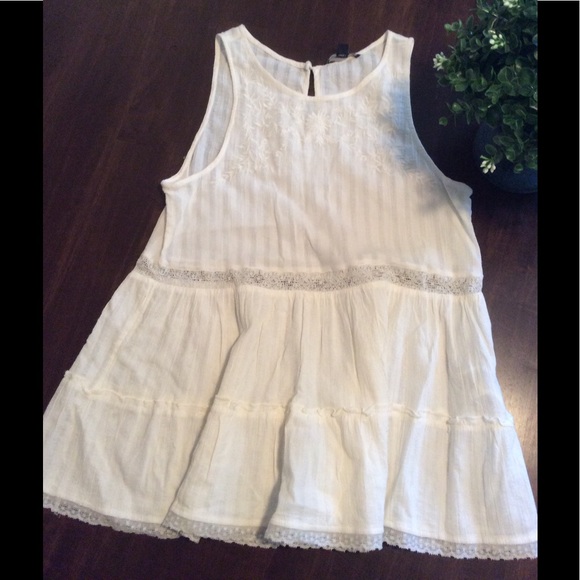 American Eagle Outfitters Tops - Ivory, loose tunic