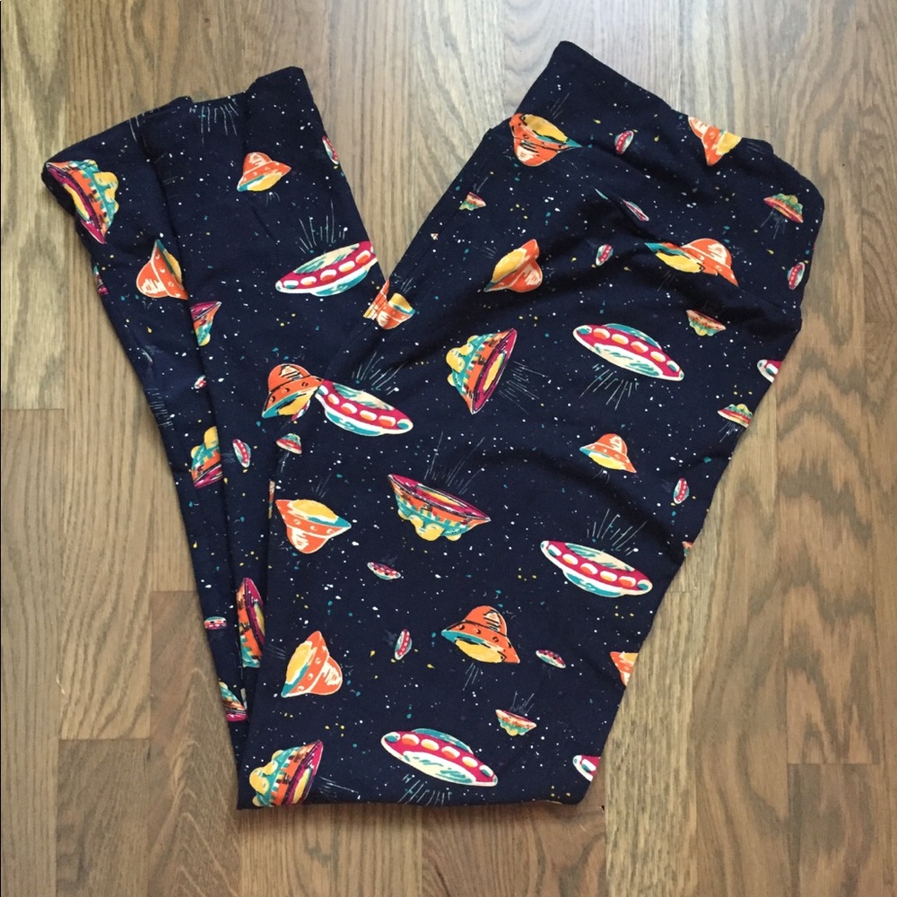 🦄LuLaRoe UFO leggings TC EUC 🦄
