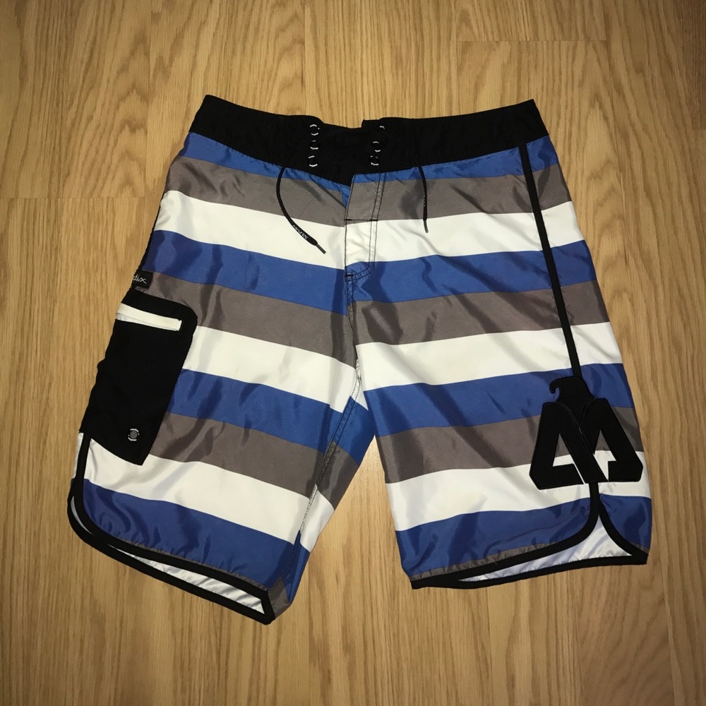 Matix Striped Board Shorts