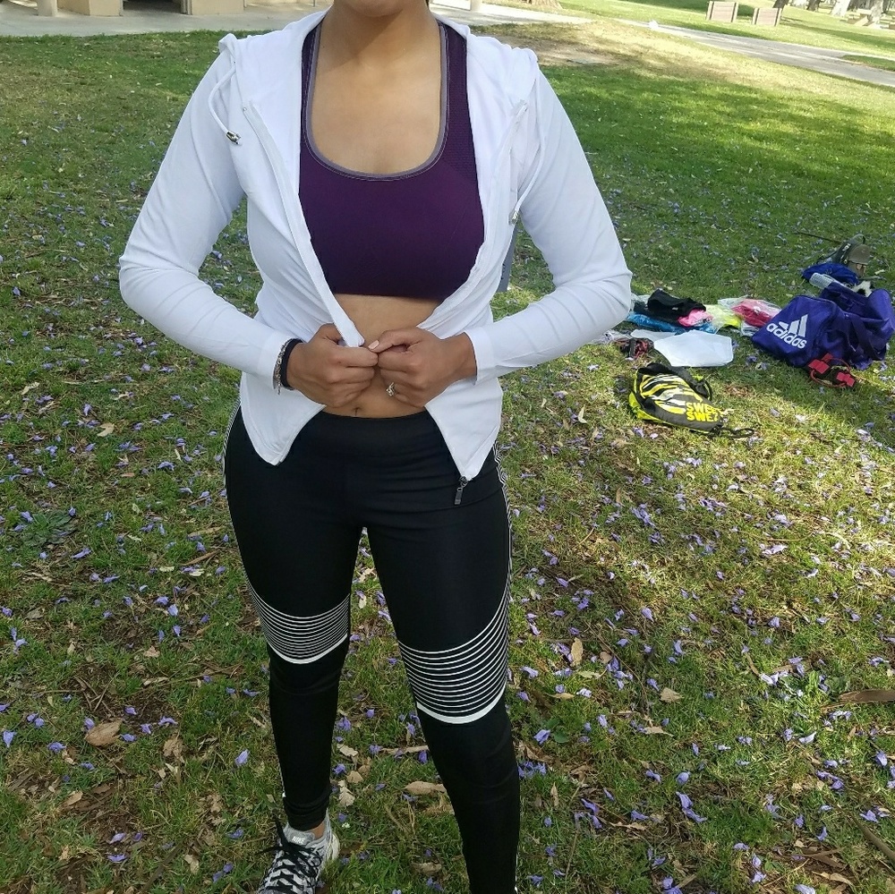 Two piece gym outfit