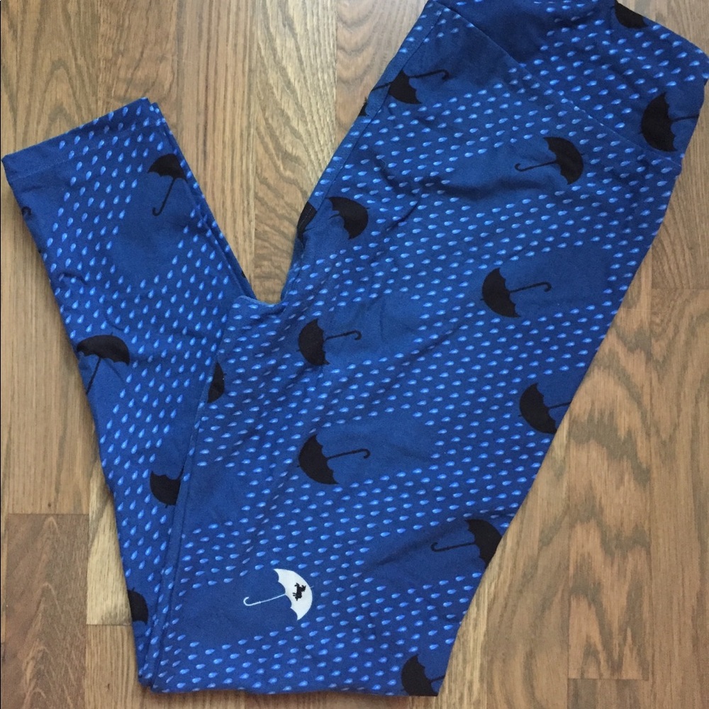 🦄LuLaRoe Umbrella leggings EUC TC🦄