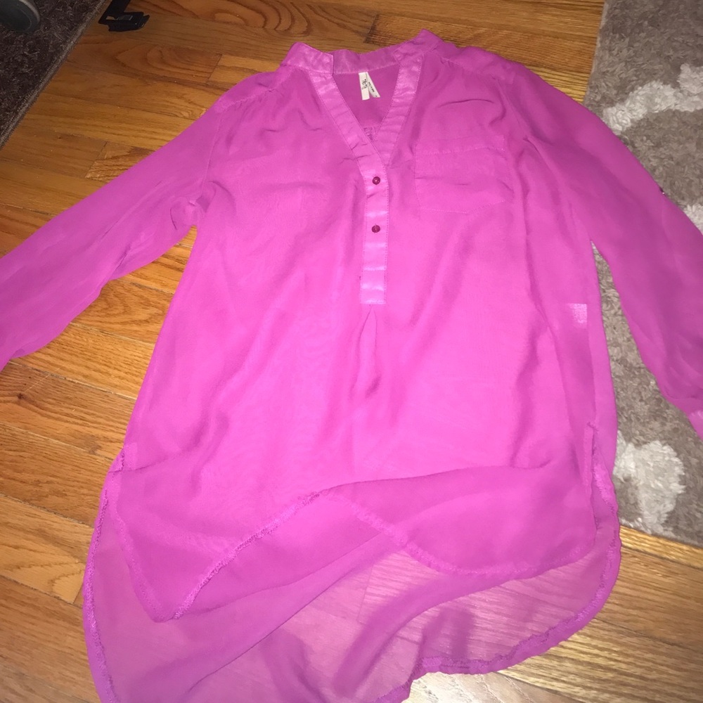 Very light, see through blouse for a date night