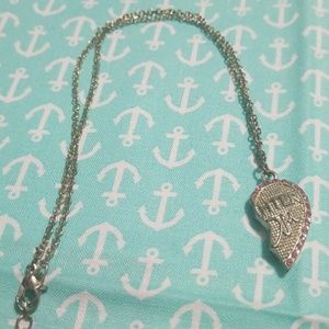 Half mother& daughter necklace