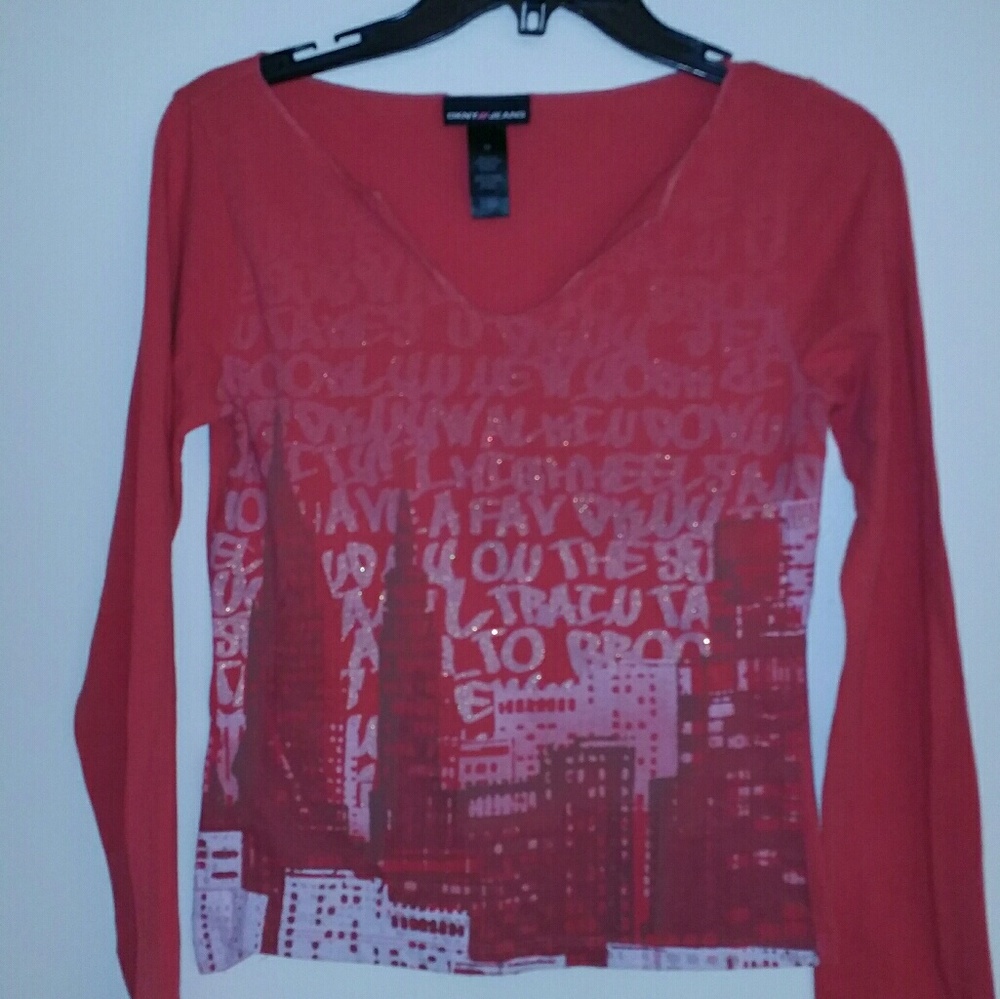 🍁DKNY Long Sleeves Tees