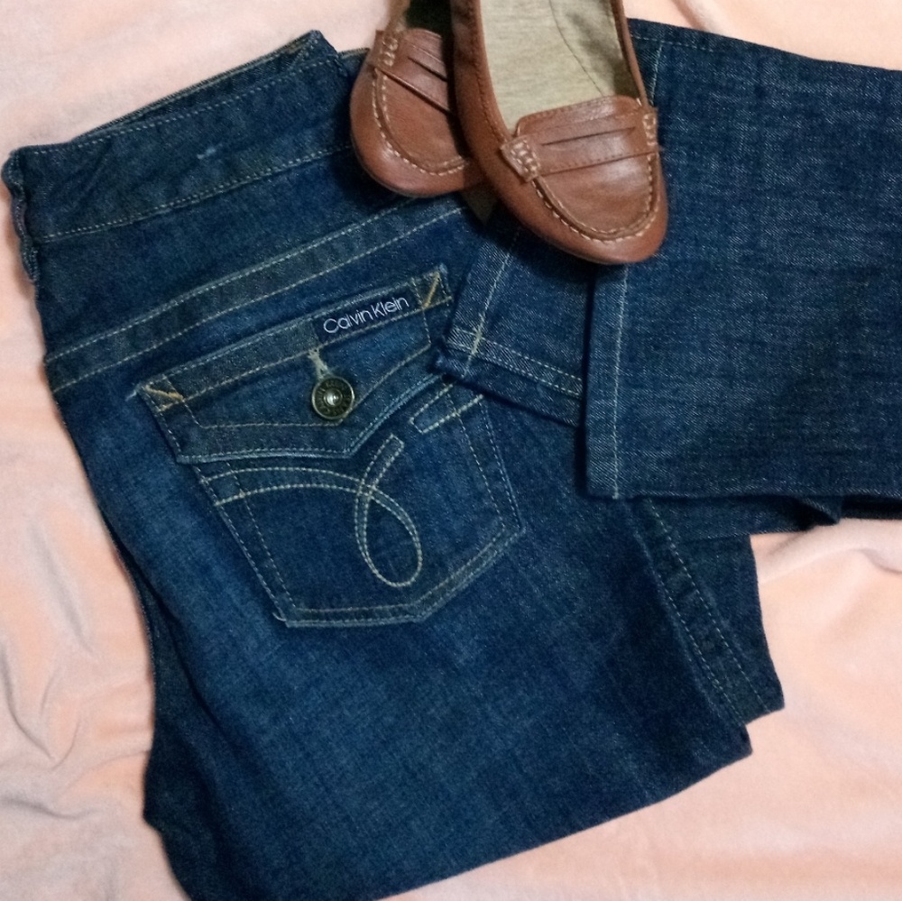 CALVIN KLEIN Lean Bootcut Jeans 28/6