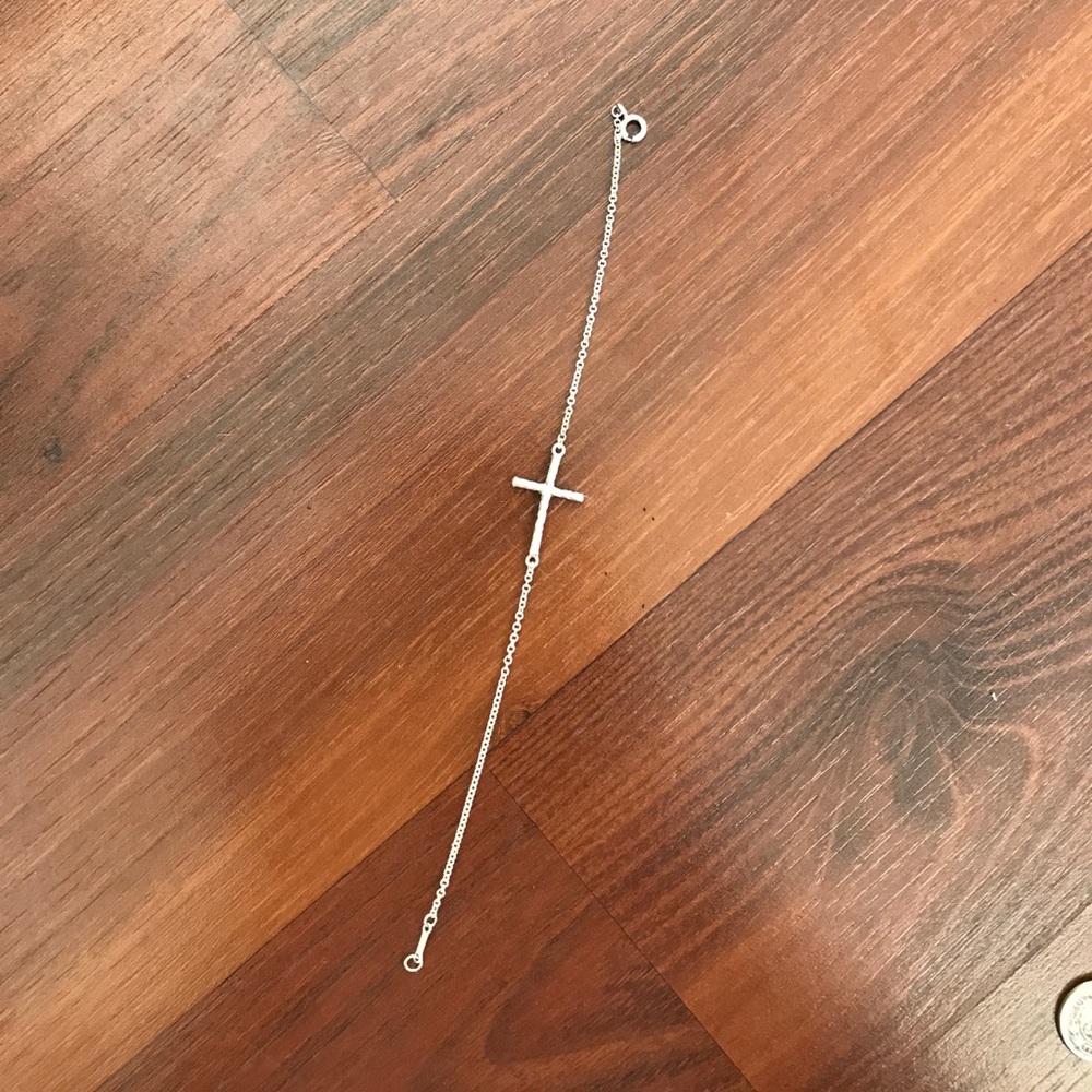 Tiffany and Co Silver Cross Bracelet