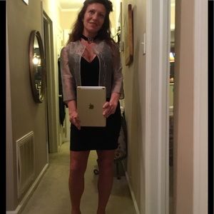 Gorgeous,Classy Olive Silk Custom Tailored Bolero