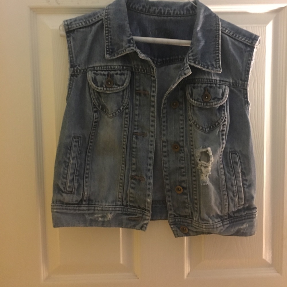 quality jean vest