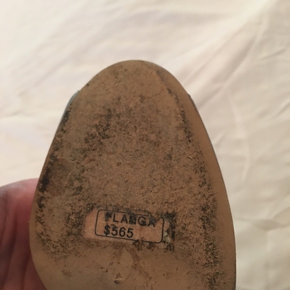 Manolo Blahnik Silver Peep-toe - Picture 6 of 7