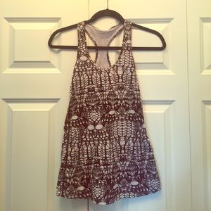 Lululemon racerback tank size 2
