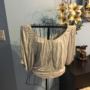 Cute crochet back top