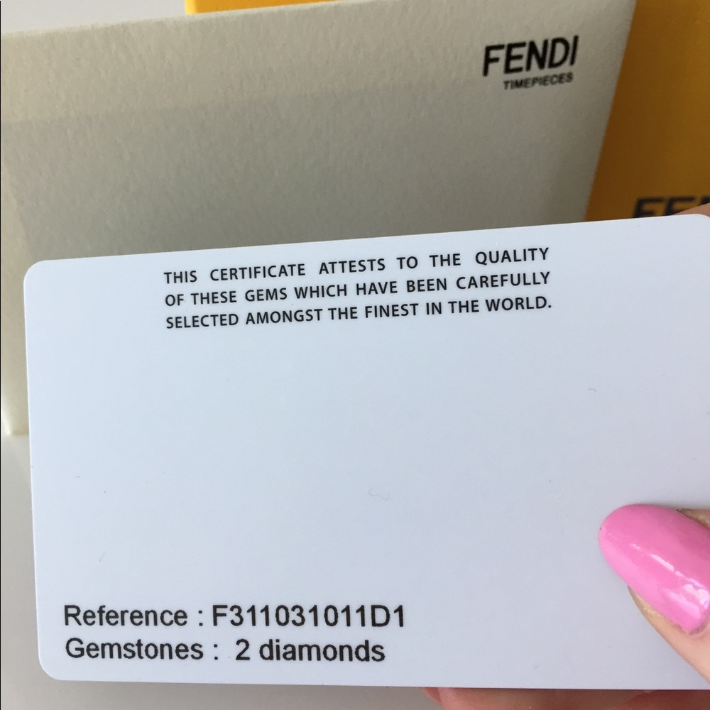 NEW FENDI WATCH (100% Authentic) - Picture 7 of 8