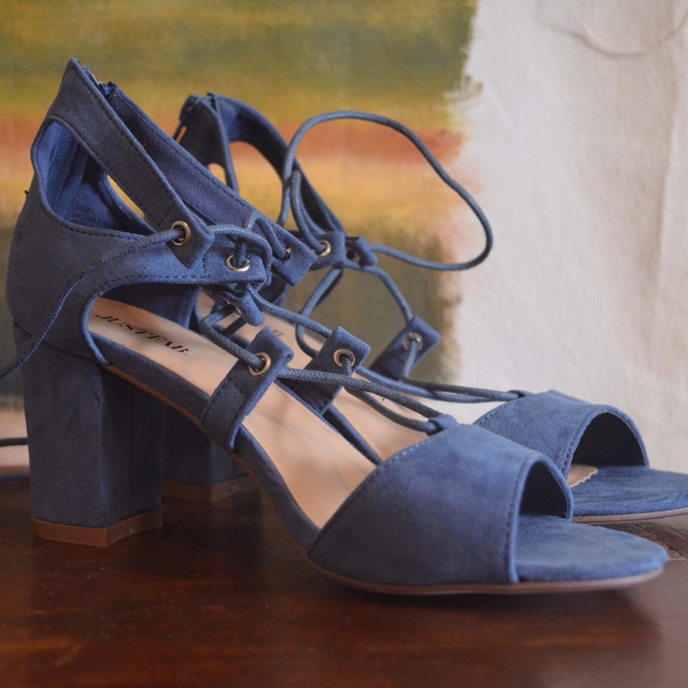 JustFab Selby Heeled Sandal