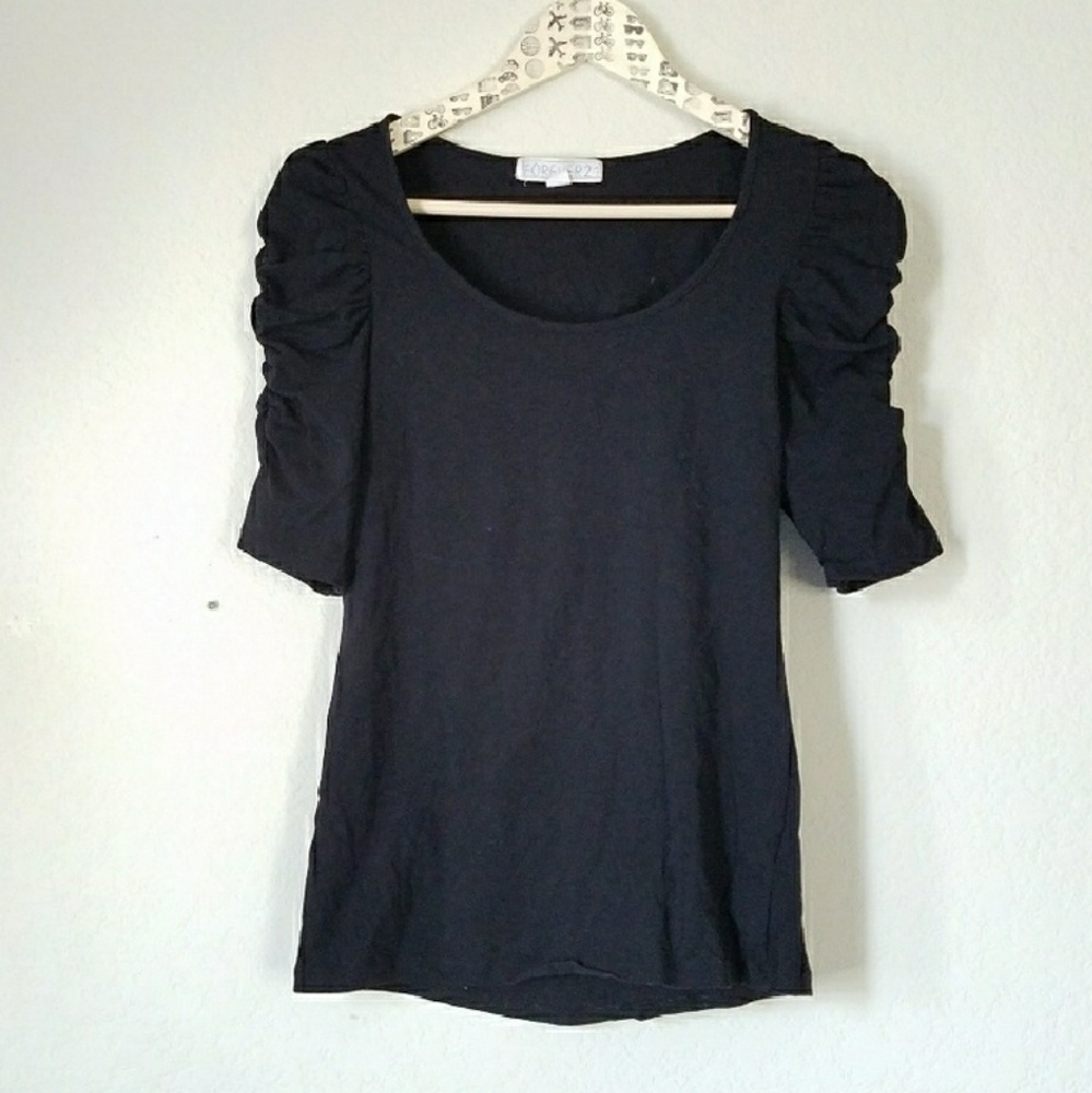 FOREVER 21 puffy sleeve top