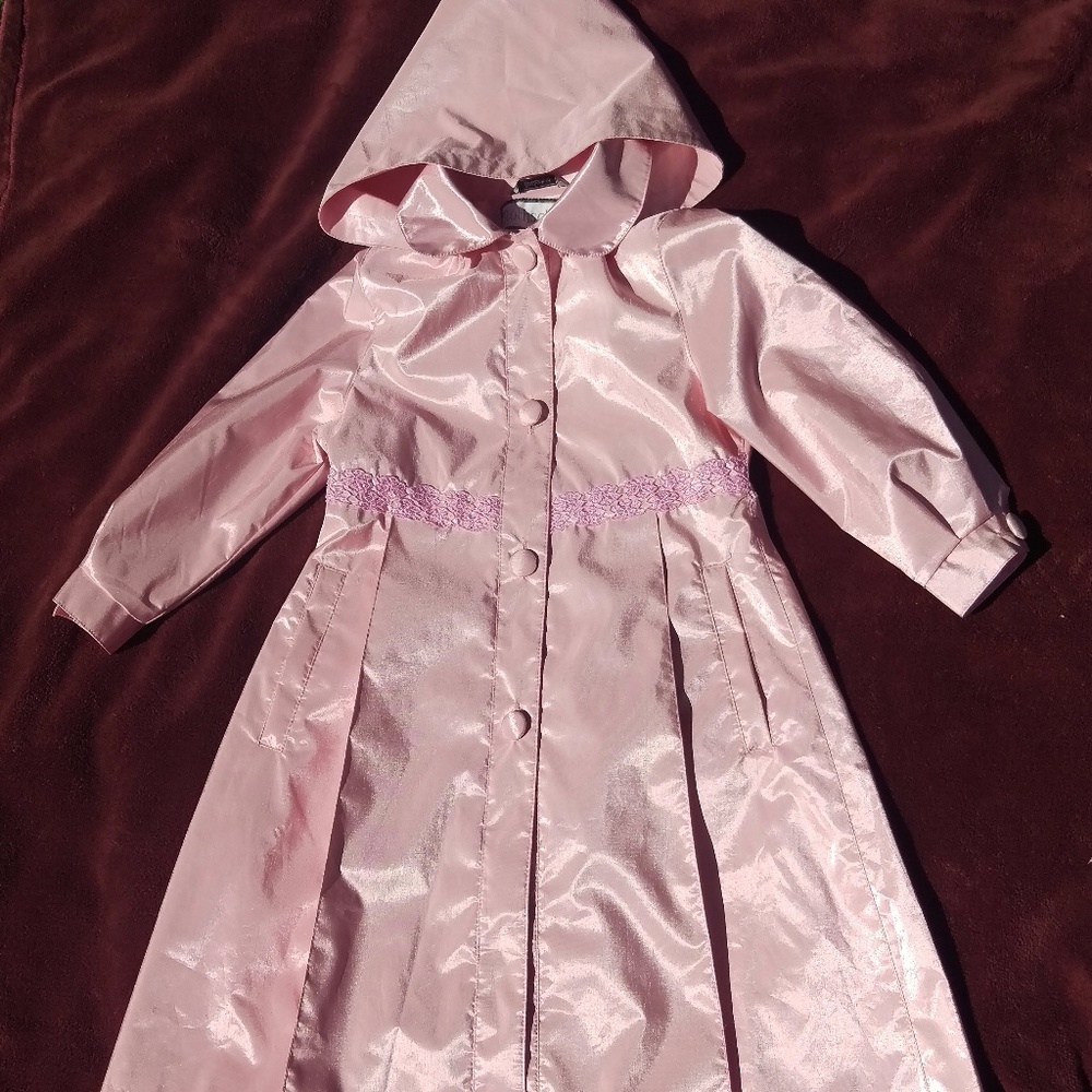 Girls Dressy Rain Jacket