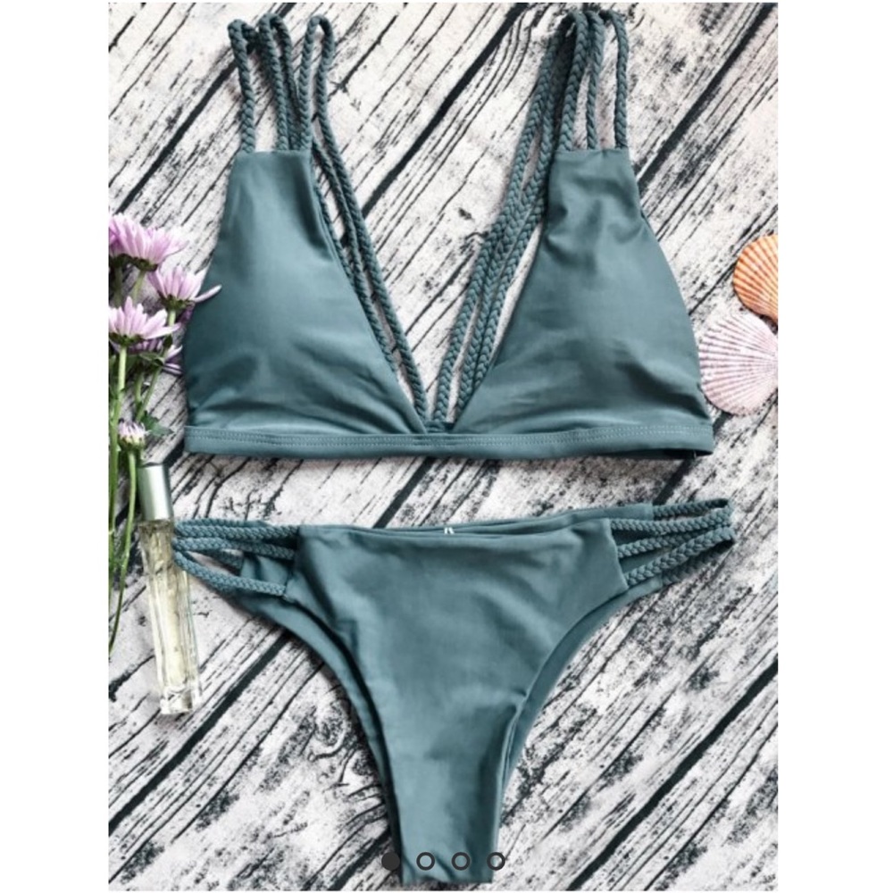 Zaful strappy bikini