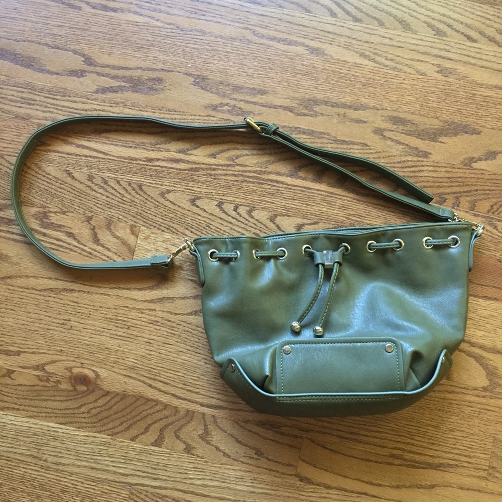 NWOT Olive Green Cross body