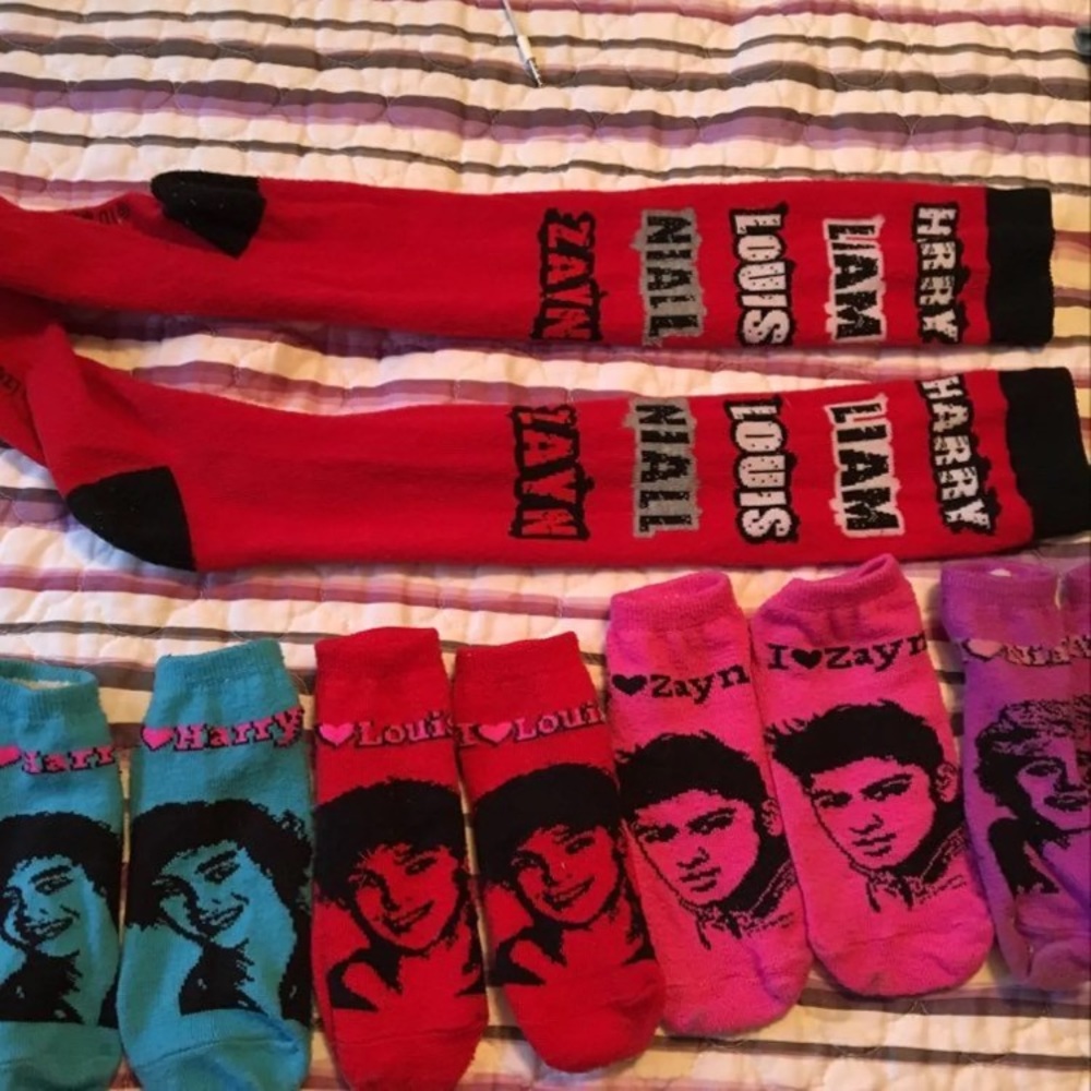 One Direction Socks